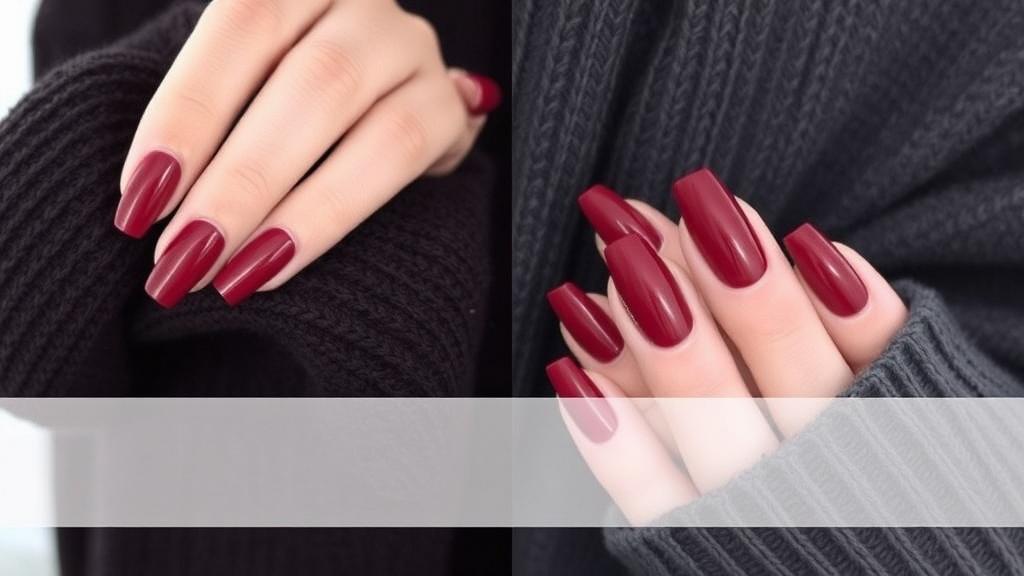 Najmodniejsze inspiracje na manicure w różnych stylach.. Jesienna głębia: bordo, śliwka i głębokie czerwienie na chłodne dni Najmodniejsze inspiracje na manicure w różnych stylach.. Jesienna głębia: bordo, śliwka i głębokie czerwienie na chłodne dni